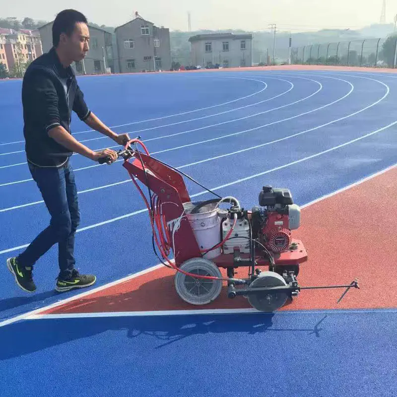 RUNNING TRACK line drawing MACHINE